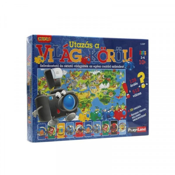 Utazás a világ körül társasjáték