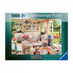Puzzle 1000 db - Teaház 1000-2999 darabos puzzle Ravensburger