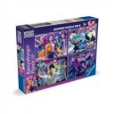 Puzzle 4x100 db - Rajongóknak!