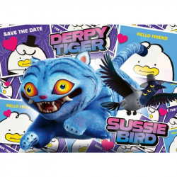 Puzzle 4x100 db - Rajongóknak!