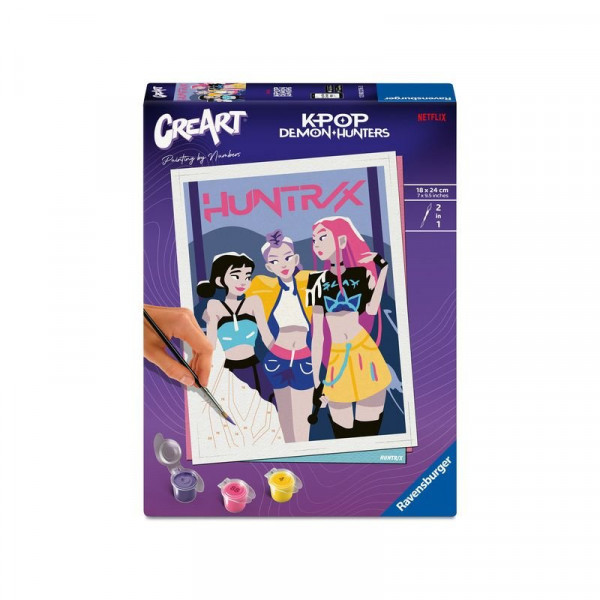 Festés számok szerint - Huntrix