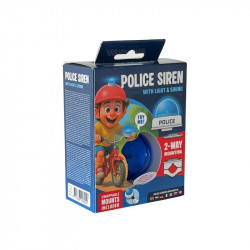 Bike Fun rendőrségi sziréna deluxe Kerékpár, kiegészítők Nincs