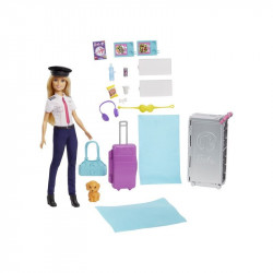 Barbie álomrepcsi pilóta babával Baba, babakocsi Mattel