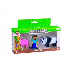 Minecraft 3D Toppeez 3 db-os, S2 Gyűjthető