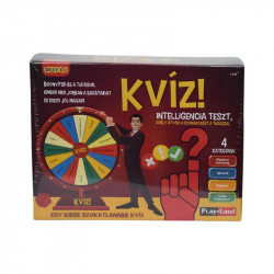 Kvíz! Intelligencia teszt - társasjáték Logikai-oktató társasjáték