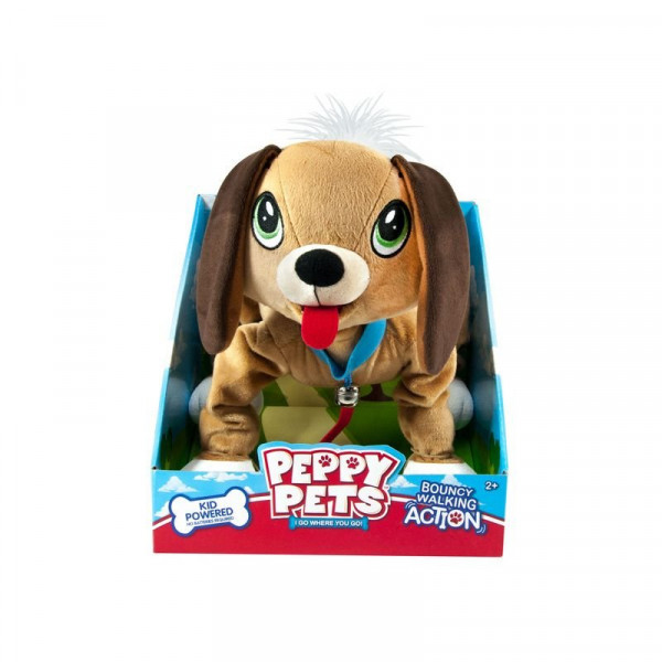 Peppy Pets - Barna sétáló kutyus