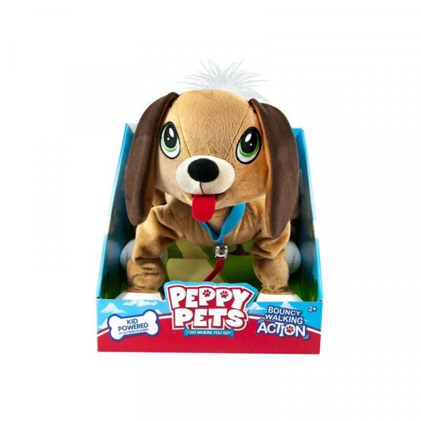 Peppy Pets - Barna sétáló kutyus