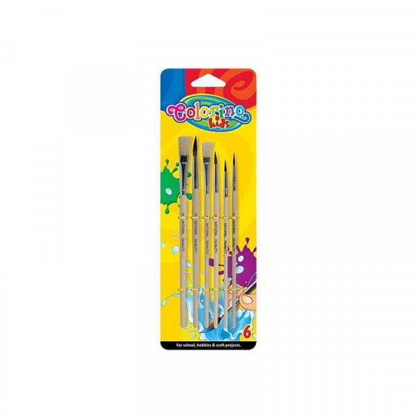 Colorino ecset szett 6 darabos