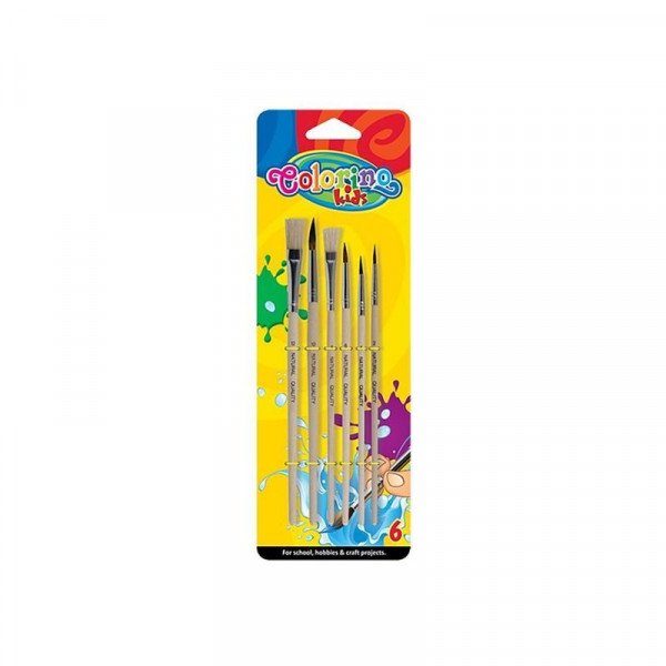 Colorino ecset szett 6 darabos
