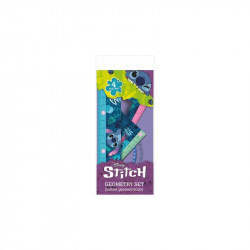 Geometriai készlet 4 darabos- Stitch Iskolaszer Nincs