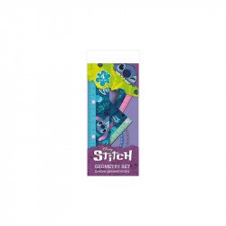 Geometriai készlet 4 darabos- Stitch Iskolaszer Nincs
