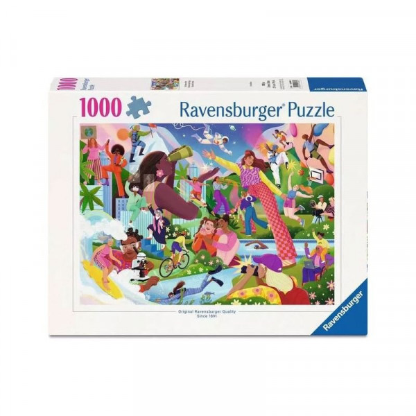 Puzzle 1000 db - Mindennapi hősnők