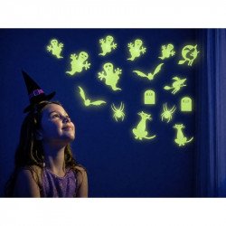 Sötétben világító halloweeni rémségek Kreatív készlet 4M
