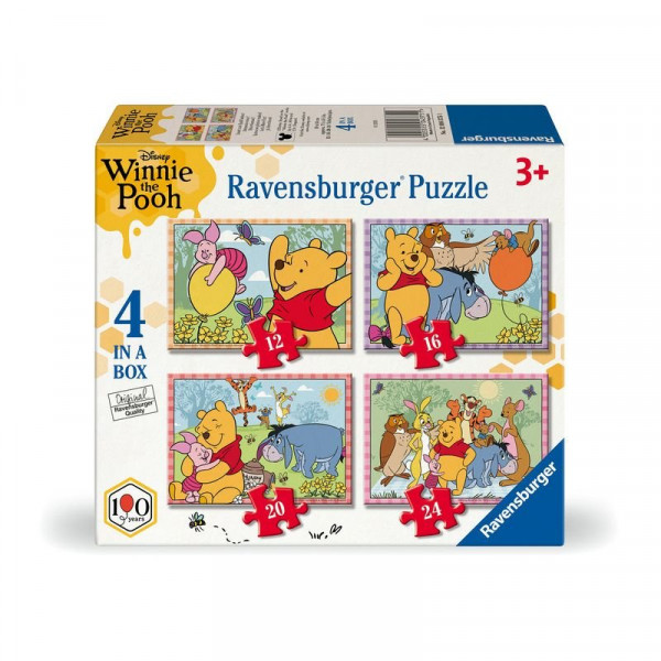 Puzzle 4in1- Micimackó