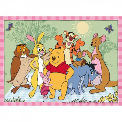 Puzzle 4in1- Micimackó