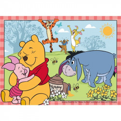 Puzzle 4in1- Micimackó