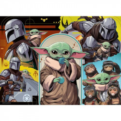 Puzzle 100 db - Mandalorian&Grogu
