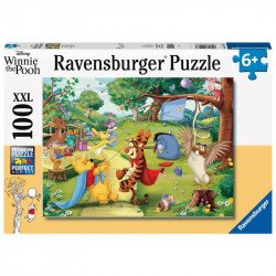 Puzzle 100 db - Micimackó mentőakció 100-499 darabos puzzle Ravensburger