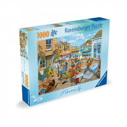 Puzzle 1000 db - Horgászok élete