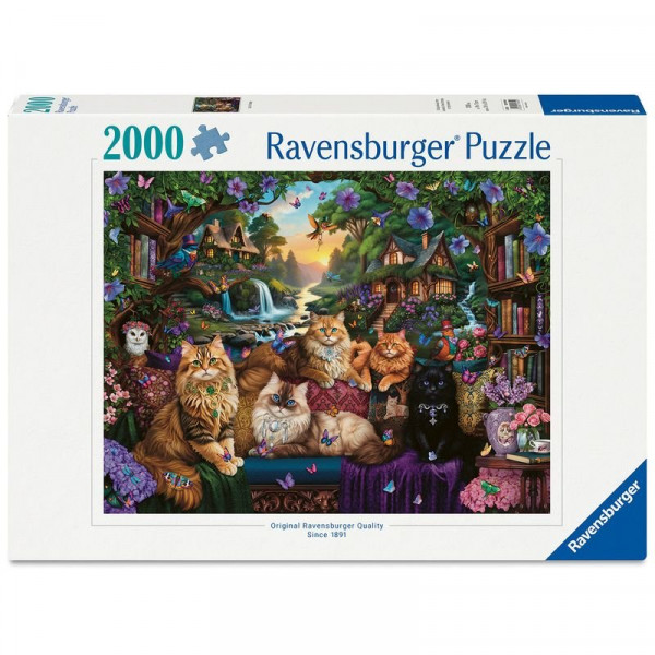 Puzzle 2000 db - Cicaházikó