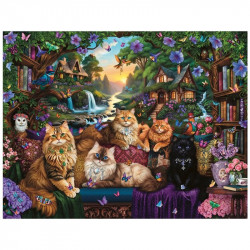 Puzzle 2000 db - Cicaházikó