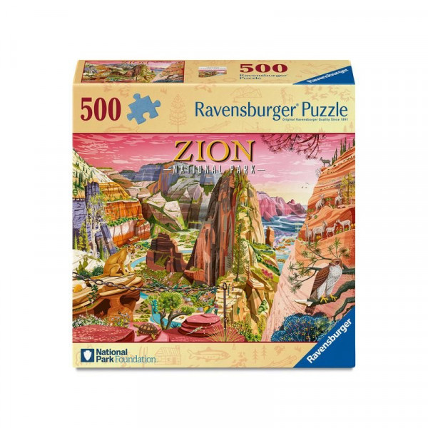 Puzzle 500 db - Zion nemzeti park