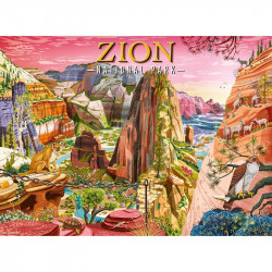 Puzzle 500 db - Zion nemzeti park