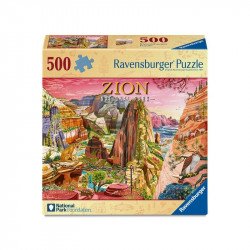 Puzzle 500 db - Zion nemzeti park 500-999 darabos puzzle Ravensburger