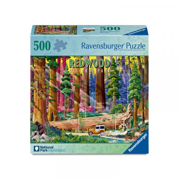 Puzzle 500 db - Redwood nemzeti park