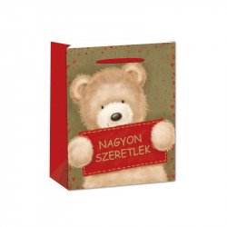 Papírtasak macis 26*32 Ajándék Nincs