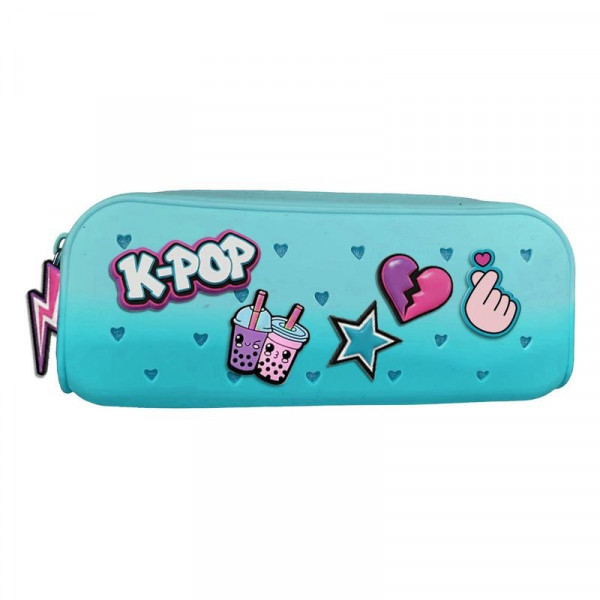 K-Pop szilikon tolltartó többféle