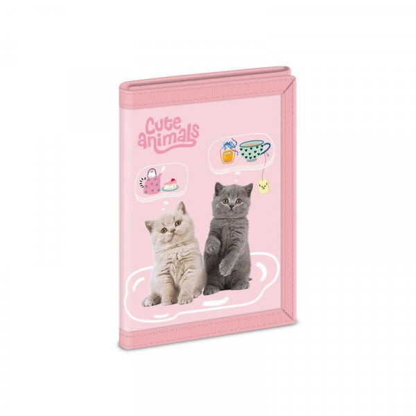 Pénztárca Cute animals-tea party