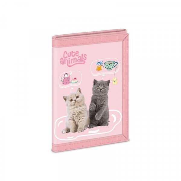 Pénztárca Cute animals-tea party