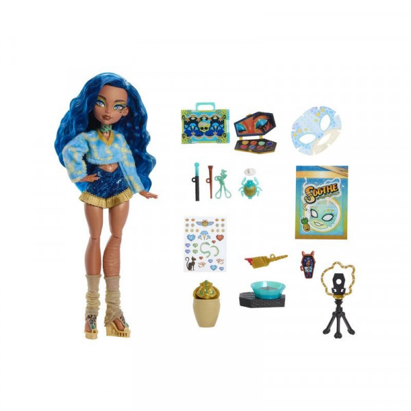 Monster high rémségápolás baba - Cleo