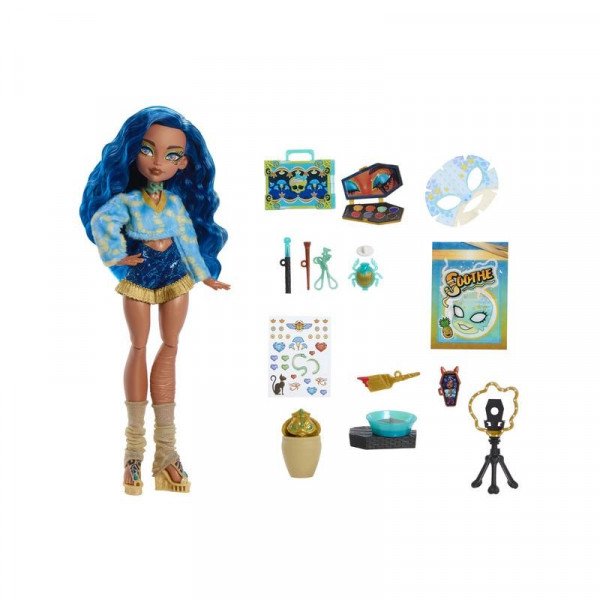 Monster high rémségápolás baba - Cleo