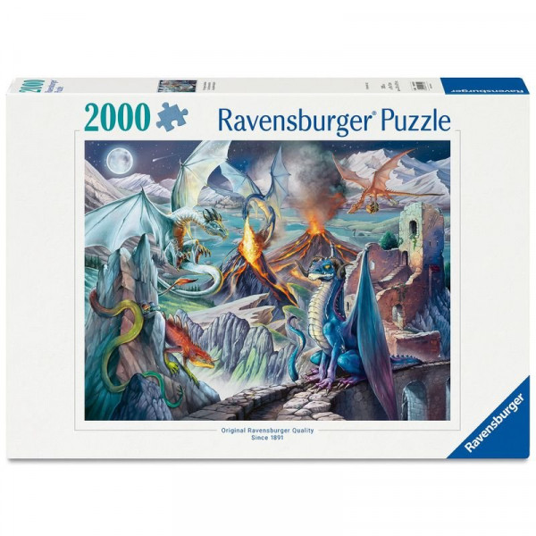 Puzzle 2000 db - Sárkány őrség
