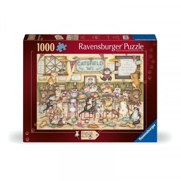 Puzzle 1000 db - Őrült macskák