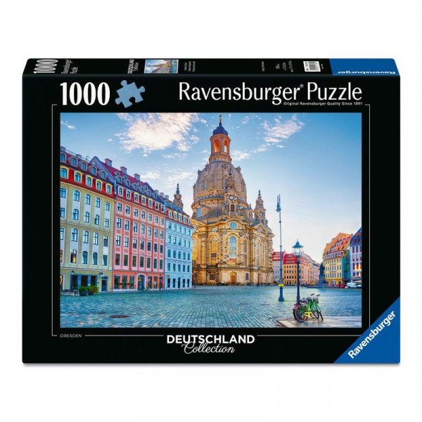 Puzzle 1000 db - Drezda naplementében