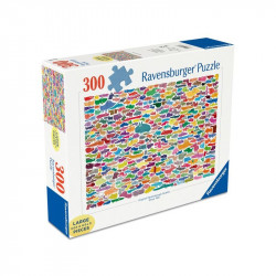 Puzzle 300 db - 387 kutyus és egy macska