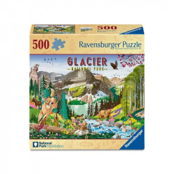 Puzzle 500 db - Glacier nemzeti park 500-999 darabos puzzle Ravensburger