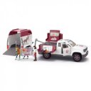Schleich Horse Club Mobil Állatorvos Pótkocsival