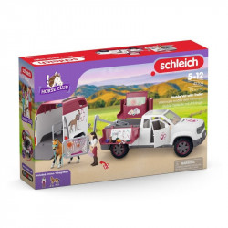 Schleich Horse Club Mobil Állatorvos Pótkocsival Gyűjthető Schleich