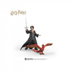 Schleich HP Harry & Fawkes™ Karddal Állatfigura, állatszett Schleich