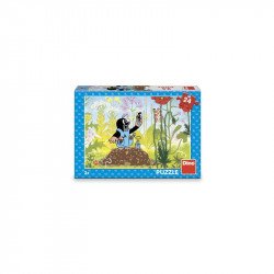 Puzzle 24 db - Kisvakond és a nadrágja 1-99 darabos puzzle Dino