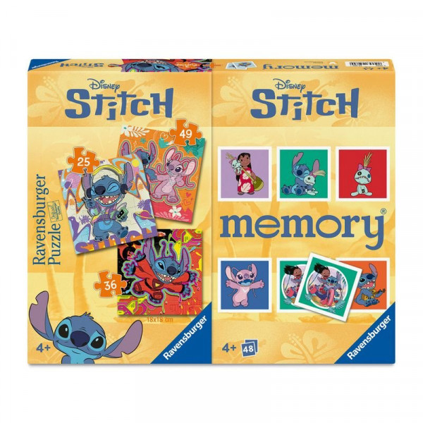 Stitch puzzle+memória