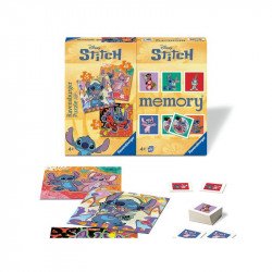 Stitch puzzle+memória Memória Ravensburger