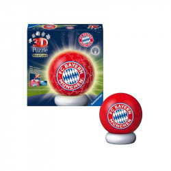 Puzzleball 3D 72 db - FC Bayern München éjjeli fény