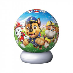 Puzzleball 3D 73 db - Mancs Őrjárat éjjeli fény