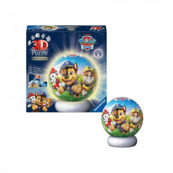 Puzzleball 3D 73 db - Mancs Őrjárat éjjeli fény