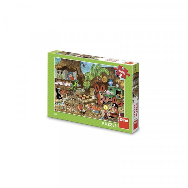 Puzzle 100 db - Kisvakond a konyhában